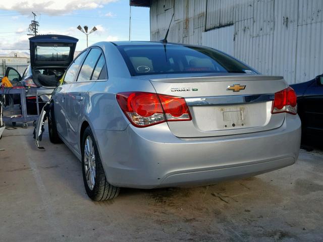 1G1PJ5SC8C7165590 - 2012 CHEVROLET CRUZE ECO SILVER photo 4