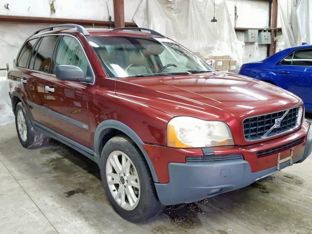 YV1CM91HX41059206 - 2004 VOLVO XC90 T6 RED photo 1