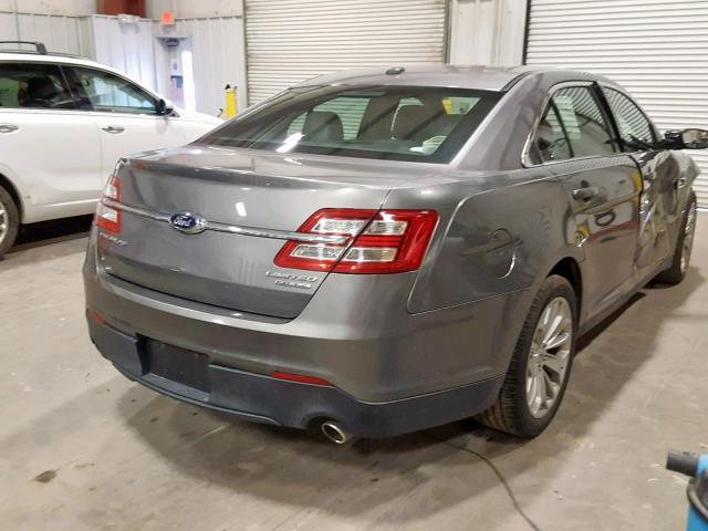 1FAHP2F88EG101265 - 2014 FORD TAURUS LIM GRAY photo 4