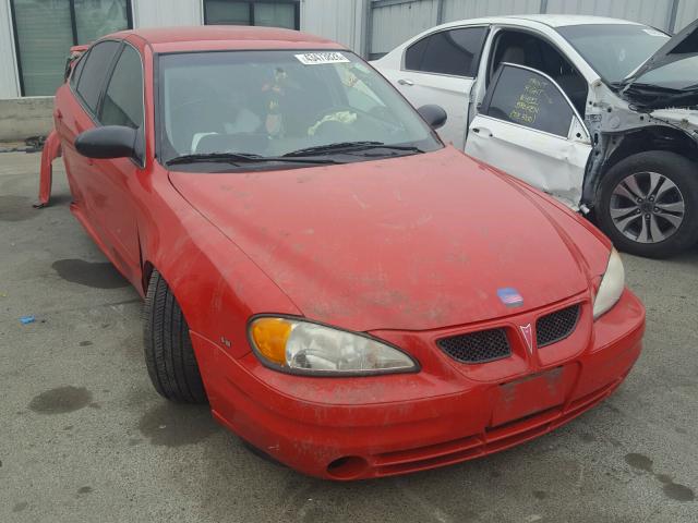 1G2NF52E14C215955 - 2004 PONTIAC GRAND AM S RED photo 1