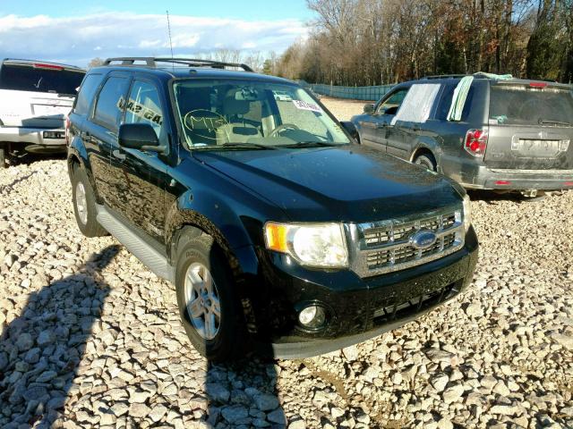 1FMCU59HX8KC69125 - 2008 FORD ESCAPE HEV BLACK photo 1