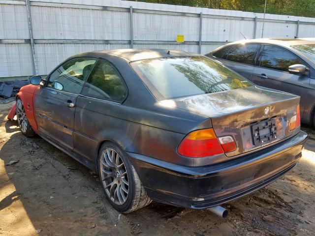 WBABM3347YJN64373 - 2000 BMW 323 CI BLACK photo 3