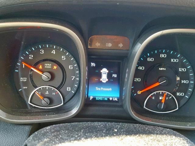 1G11H5SL5EF199920 - 2014 CHEVROLET MALIBU LTZ ნაცრისფერი ფოტო 8