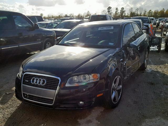 WAUDH78E27A096167 - 2007 AUDI A4 3.2 QUA BLACK photo 2