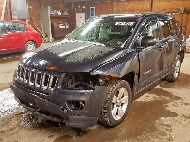 1C4NJDBB0ED591648 - 2014 JEEP COMPASS SP ლურჯი ფოტო 2