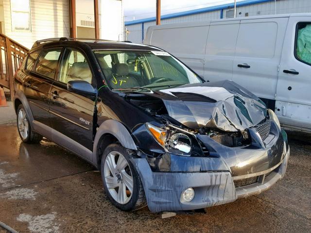 5Y2SN62L93Z417332 - 2003 PONTIAC VIBE GT BLACK photo 1