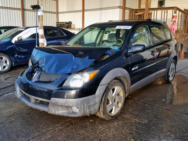 5Y2SN62L93Z417332 - 2003 PONTIAC VIBE GT BLACK photo 2