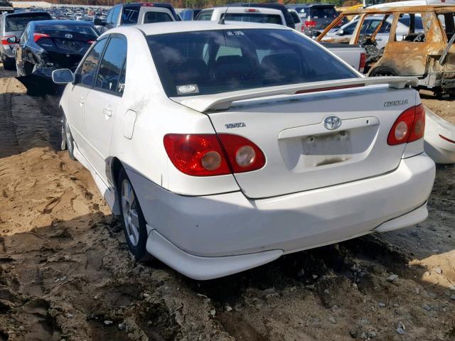 1NXBR32E95Z544582 - 2005 TOYOTA COROLLA CE WHITE photo 3