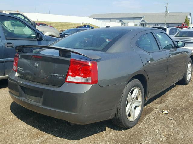 2B3KA33V79H605240 - 2009 DODGE CHARGER SX GRAY photo 4