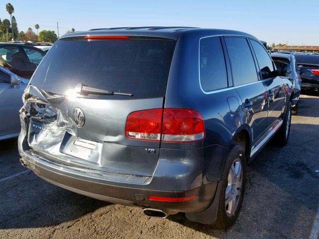 WVGCM77L64D058666 - 2004 VOLKSWAGEN TOUAREG 4. GRAY photo 4