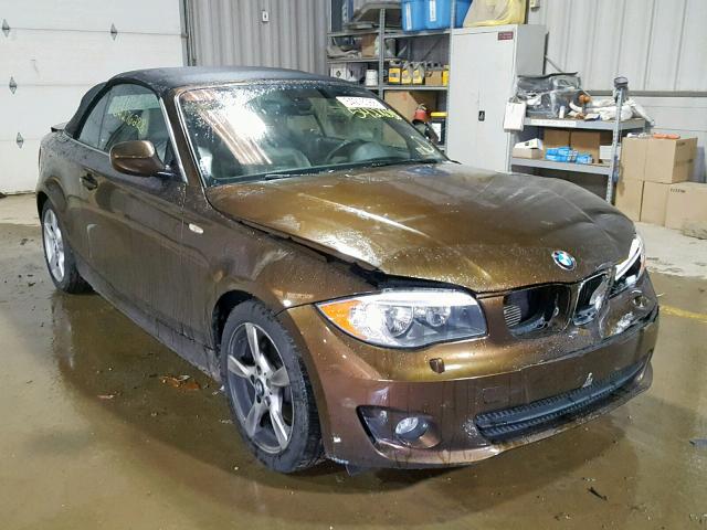 WBAUN1C53CVH84441 - 2012 BMW 128 I BROWN photo 1