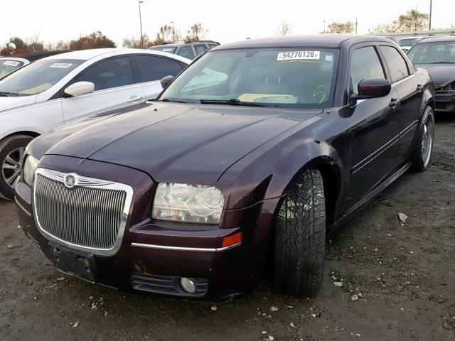 2C3JA53GX5H163804 - 2005 CHRYSLER 300 TOURIN PURPLE photo 2