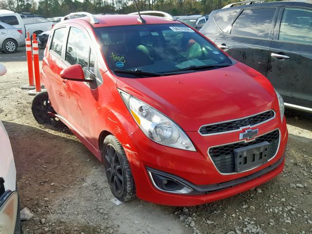 KL8CF6S94DC587603 - 2013 CHEVROLET SPARK 2LT RED photo 1