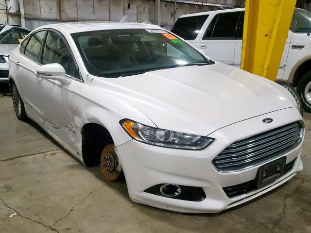 3FA6P0K95GR134956 - 2016 FORD FUSION TIT WHITE photo 1