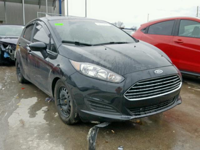 3FADP4TJXJM143521 - 2018 FORD FIESTA S BLACK photo 1