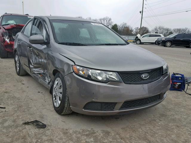 KNAFU4A25D5669621 - 2013 KIA FORTE EX BROWN photo 1