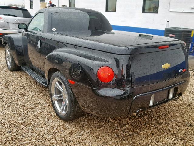 1GCES14H15B118110 - 2005 CHEVROLET SSR 黑色 照片 3