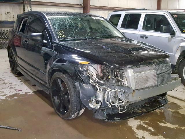 1B3HB68F48D675400 - 2008 DODGE CALIBER SR BLACK photo 1