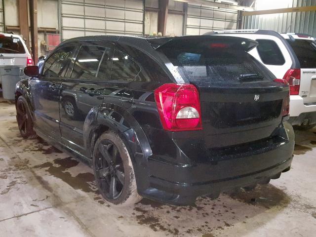 1B3HB68F48D675400 - 2008 DODGE CALIBER SR BLACK photo 3