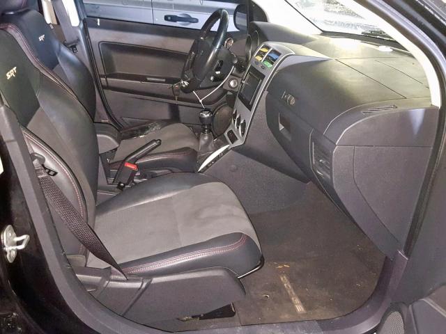 1B3HB68F48D675400 - 2008 DODGE CALIBER SR BLACK photo 5