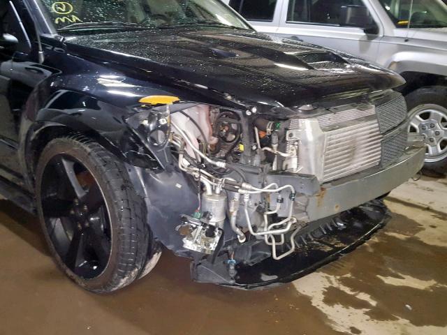 1B3HB68F48D675400 - 2008 DODGE CALIBER SR BLACK photo 9