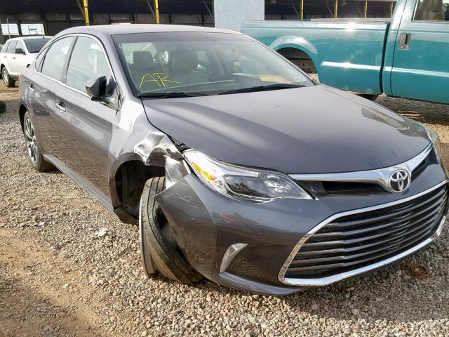 4T1BK1EB7GU206501 - 2016 TOYOTA AVALON XLE GRAY photo 1