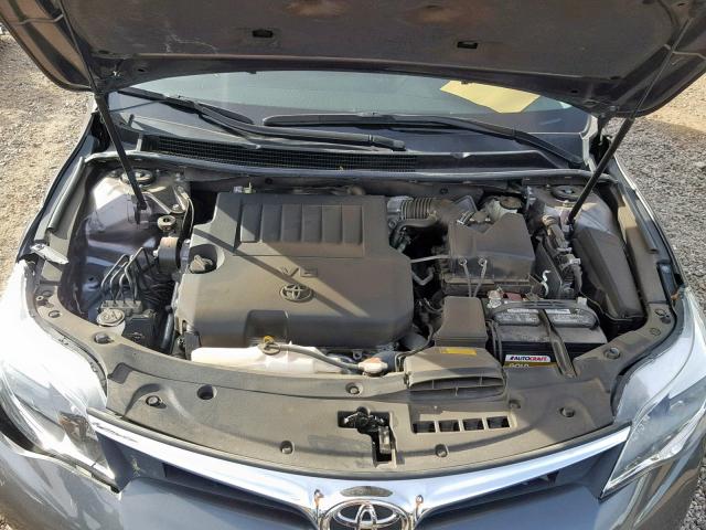 4T1BK1EB7GU206501 - 2016 TOYOTA AVALON XLE GRAY photo 7