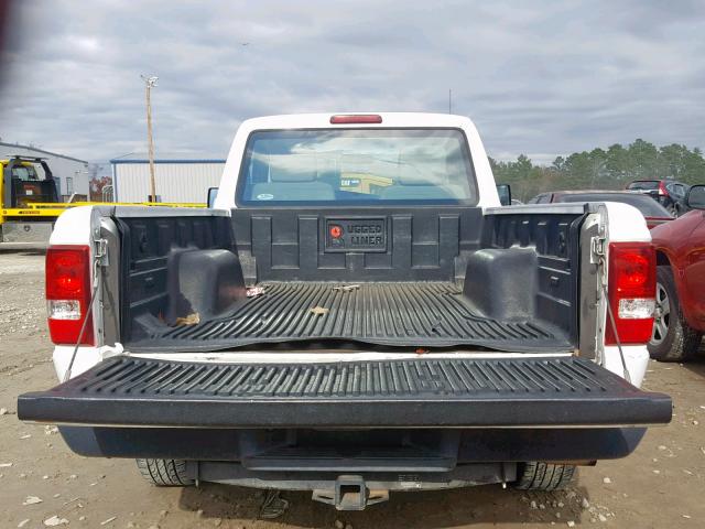 1FTKR1ADXBPA37573 - 2011 FORD RANGER WHITE photo 9