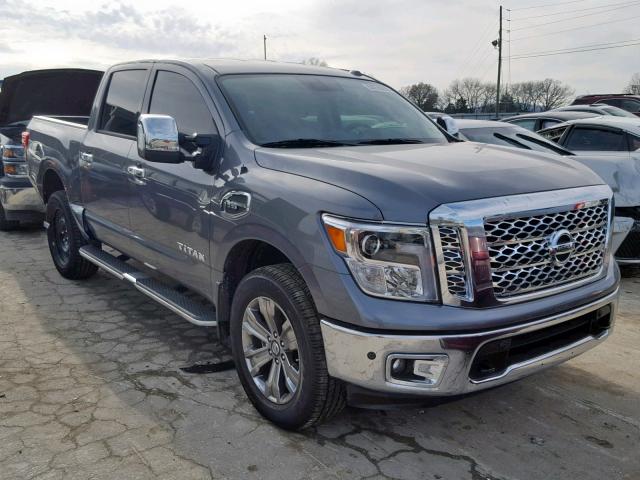 1N6AA1E50HN565078 - 2017 NISSAN TITAN SV GRAY photo 1