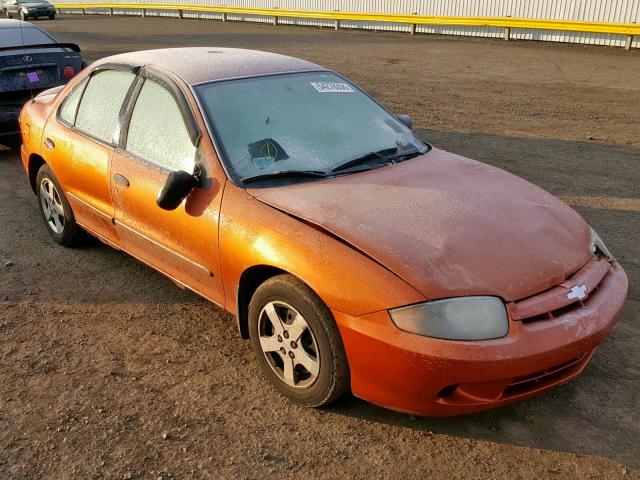 1G1JF52F347368924 - 2004 CHEVROLET CAVALIER L ORANGE photo 1