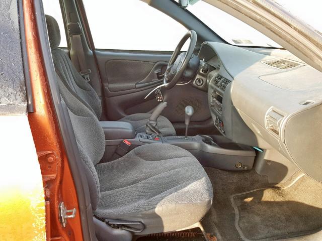 1G1JF52F347368924 - 2004 CHEVROLET CAVALIER L ORANGE photo 5