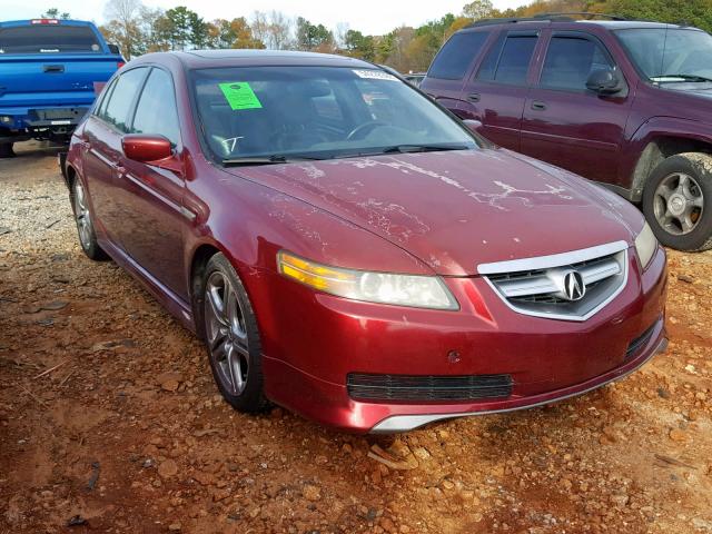 19UUA65535A062985 - 2005 ACURA TL MAROON photo 1