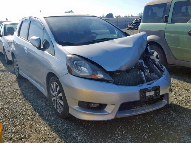 JHMGE8H51CC018071 - 2012 HONDA FIT SPORT SILVER photo 1