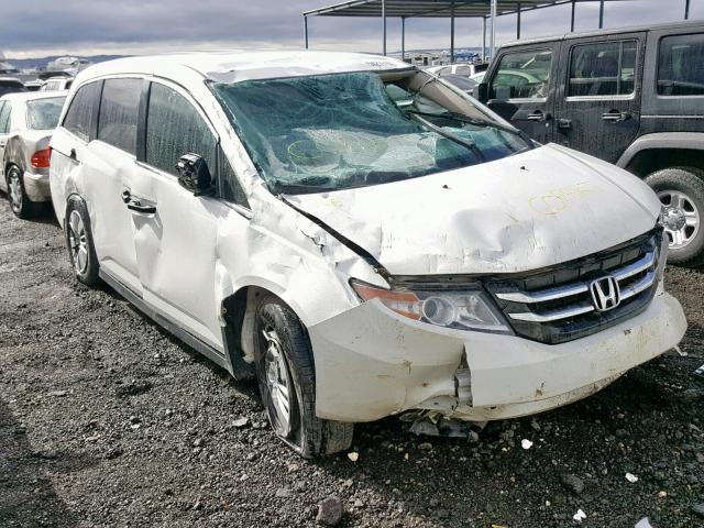 5FNRL5H24FB008534 - 2015 HONDA ODYSSEY LX WHITE photo 1