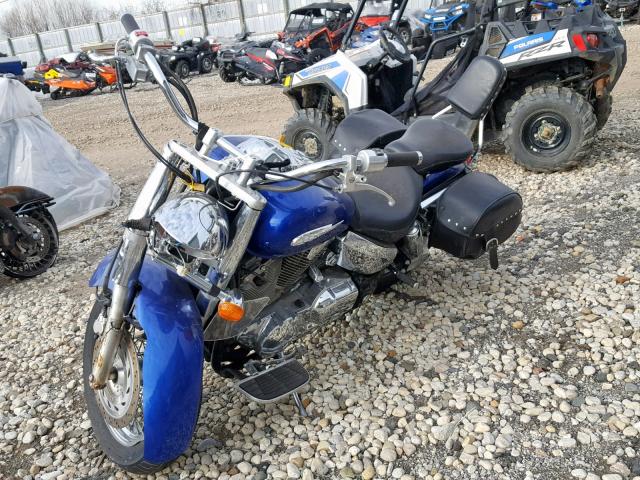 1HFSC52026A312419 - 2006 HONDA VT1300 S BLUE photo 2