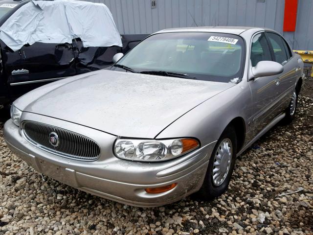 1G4HP52K144172963 - 2004 BUICK LESABRE CU SILVER photo 2