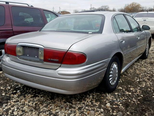 1G4HP52K144172963 - 2004 BUICK LESABRE CU SILVER photo 4