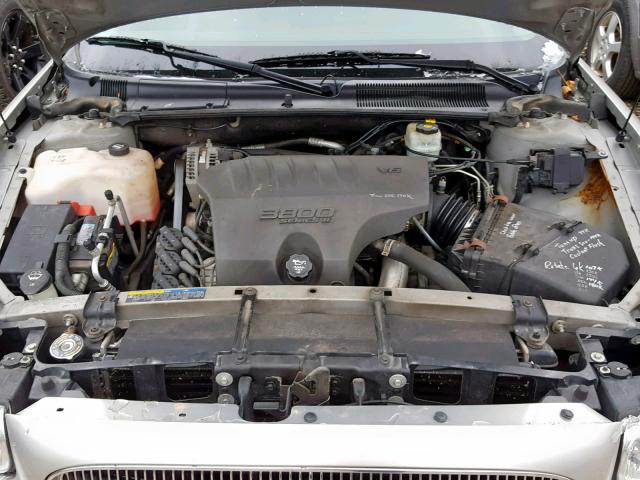 1G4HP52K144172963 - 2004 BUICK LESABRE CU SILVER photo 7