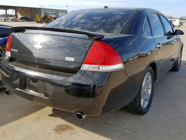 2G1WD58CX69326759 - 2006 CHEVROLET IMPALA SUP 黑色 照片 4