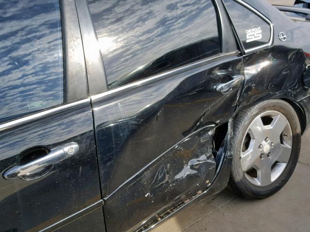 2G1WD58CX69326759 - 2006 CHEVROLET IMPALA SUP 黑色 照片 9