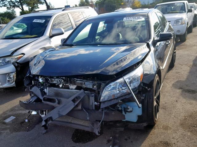 1G11C5SL4FF283517 - 2015 CHEVROLET MALIBU 1LT BLACK photo 2