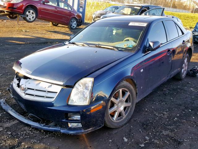 1G6DW677860198716 - 2006 CADILLAC STS BLUE photo 2