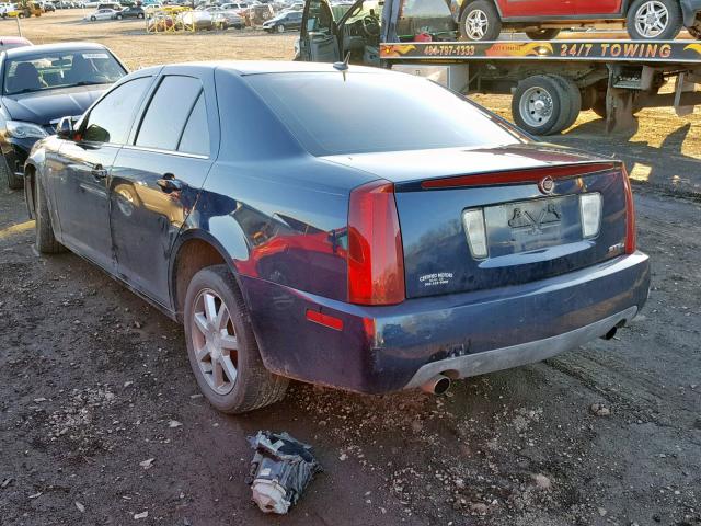 1G6DW677860198716 - 2006 CADILLAC STS BLUE photo 3