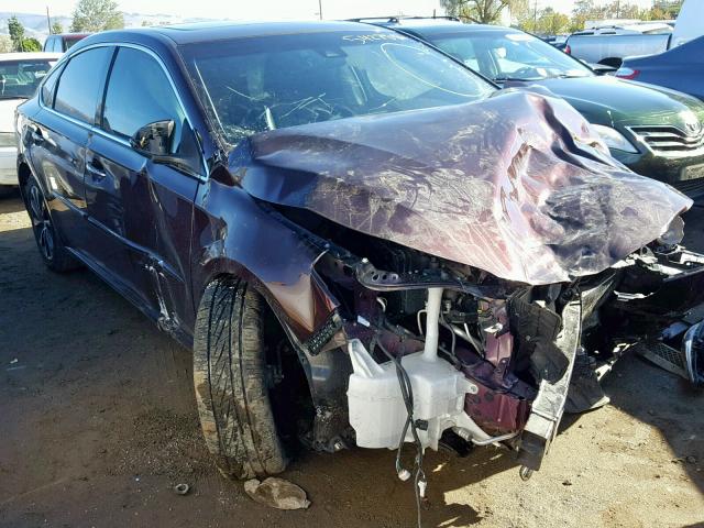 4T1BK1EB6HU260776 - 2017 TOYOTA AVALON XLE BURGUNDY photo 1
