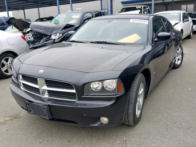 2B3KA33V99H515085 - 2009 DODGE CHARGER SX BLACK photo 2