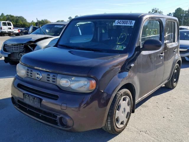 JN8AZ2KR1BT211196 - 2011 NISSAN CUBE BASE BROWN photo 2