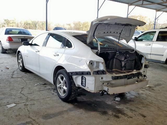 1G1ZB5ST0GF291721 - 2016 CHEVROLET MALIBU LS 白色 照片 3