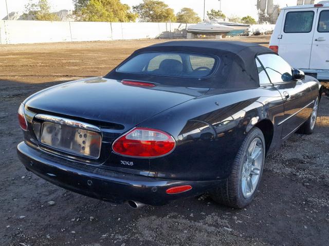 SAJDA42C02NA28047 - 2002 JAGUAR XK8 BLACK photo 4