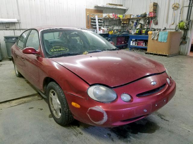 1FALP52U7TG285142 - 1996 FORD TAURUS GL RED photo 1