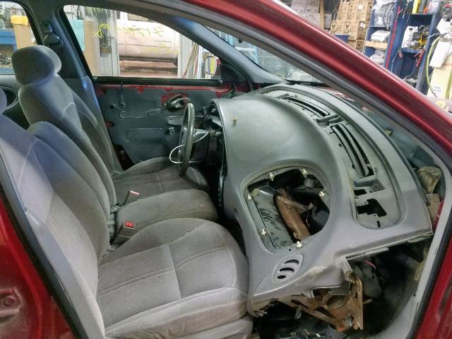 1FALP52U7TG285142 - 1996 FORD TAURUS GL RED photo 5